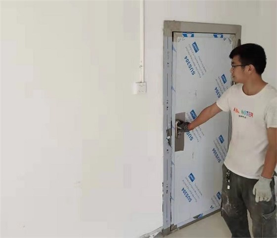 防辐射门安装图 防辐射门安装图