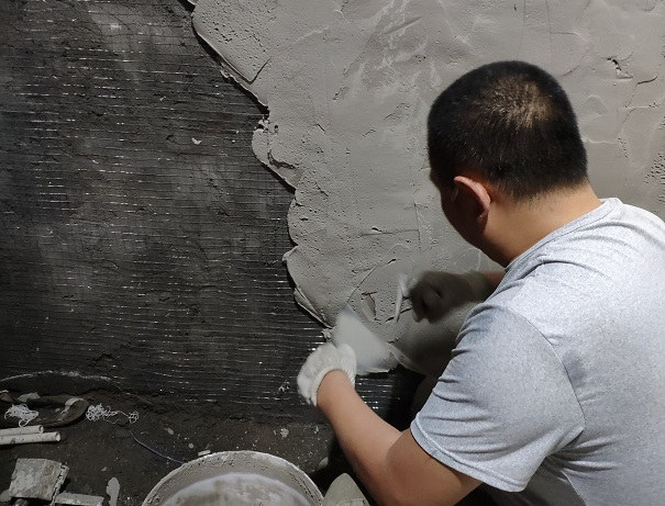 硫酸钡施工现场 硫酸钡施工现场