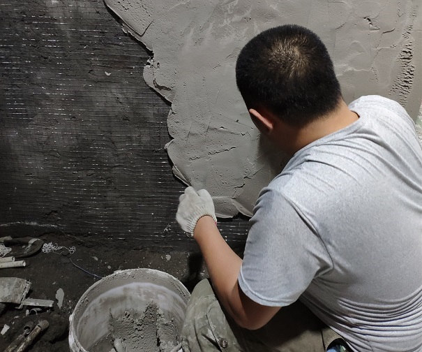 硫酸钡施工现场 硫酸钡施工现场