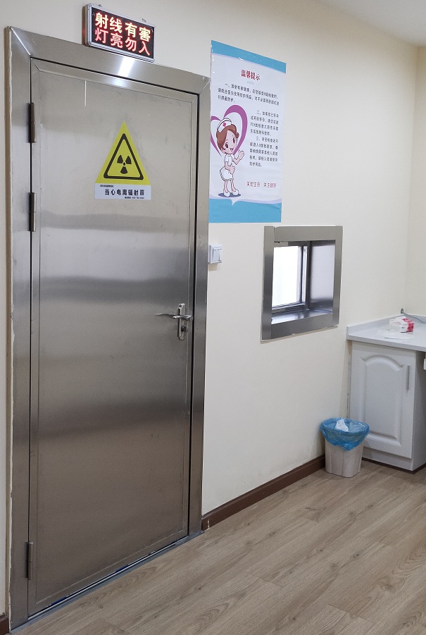 铅门安装效果图 铅门安装效果图