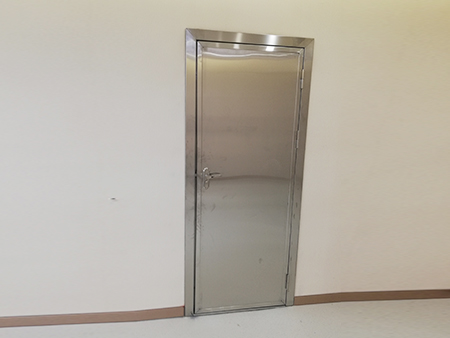 铅防护平开门安装