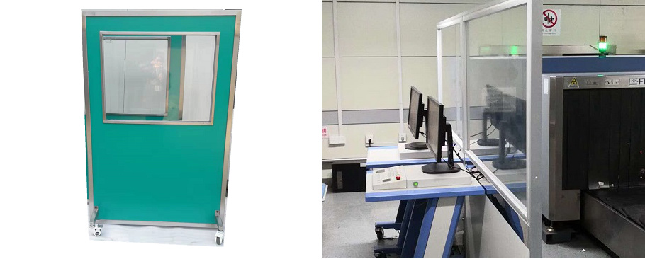 落地式铅屏风图